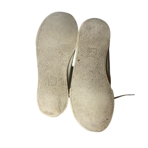 Veja Women’s Sneakers Size 8 Esplar Logo Leather White Low Top Lace Tan Suede - Picture 6 of 13